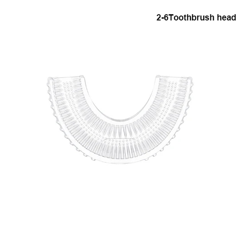 Kids U-Shaped Sonic Electric Toothbrush Children Silicon Toothbrush 360 Degrees Smart Tooth Brush Teeth Whitening for Waterproof