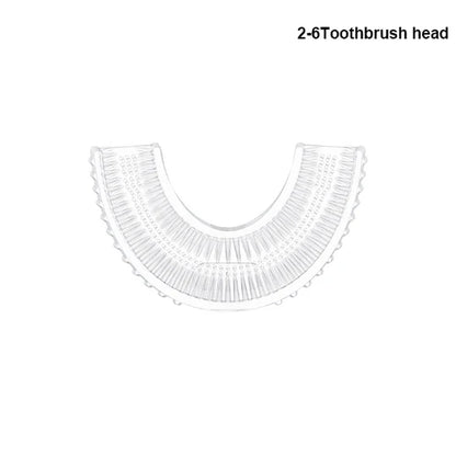 Kids U-Shaped Sonic Electric Toothbrush Children Silicon Toothbrush 360 Degrees Smart Tooth Brush Teeth Whitening for Waterproof
