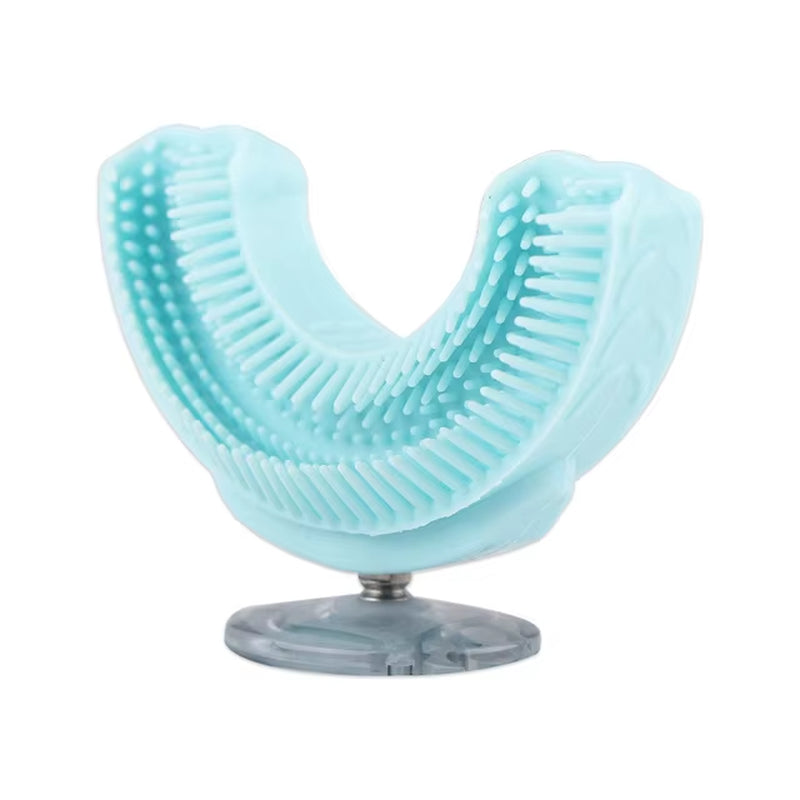 Kids U-Shaped Sonic Electric Toothbrush Children Silicon Toothbrush 360 Degrees Smart Tooth Brush Teeth Whitening for Waterproof