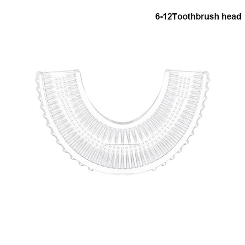 Kids U-Shaped Sonic Electric Toothbrush Children Silicon Toothbrush 360 Degrees Smart Tooth Brush Teeth Whitening for Waterproof