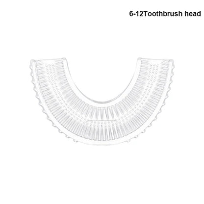 Kids U-Shaped Sonic Electric Toothbrush Children Silicon Toothbrush 360 Degrees Smart Tooth Brush Teeth Whitening for Waterproof