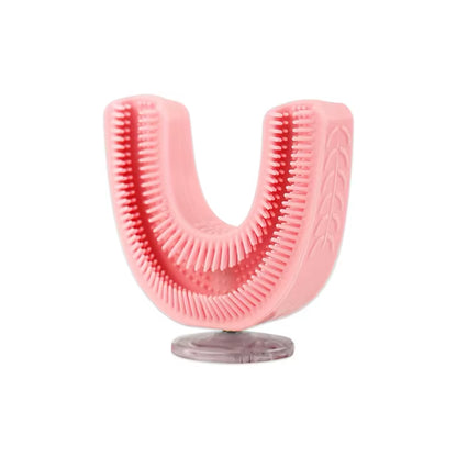 Kids U-Shaped Sonic Electric Toothbrush Children Silicon Toothbrush 360 Degrees Smart Tooth Brush Teeth Whitening for Waterproof