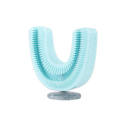 Kids U-Shaped Sonic Electric Toothbrush Children Silicon Toothbrush 360 Degrees Smart Tooth Brush Teeth Whitening for Waterproof